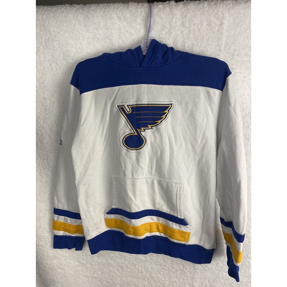 Majestic St. Louis Blues Youth Hoodie Size Large